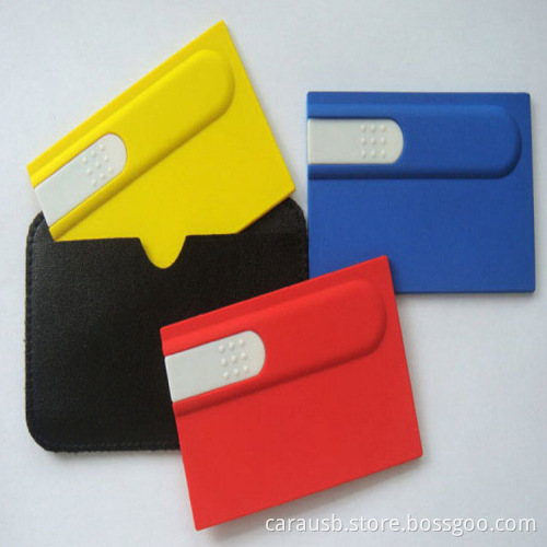 CaraUSB promote Archerwell customized pull push style plastic usb flash drive cards business gifts